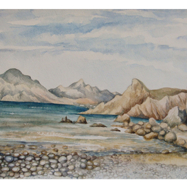 Дикий пляж в Орджо