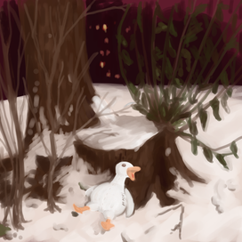 Зимний вечер