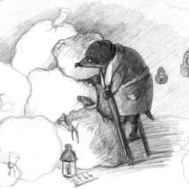 крот для "Дюймовочки"