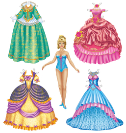  принцесса и ее наряды. Фрагмент книги