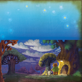 8. Иллюстрация к произведению Е. Матюшкиной "Мой милый Медвежик"