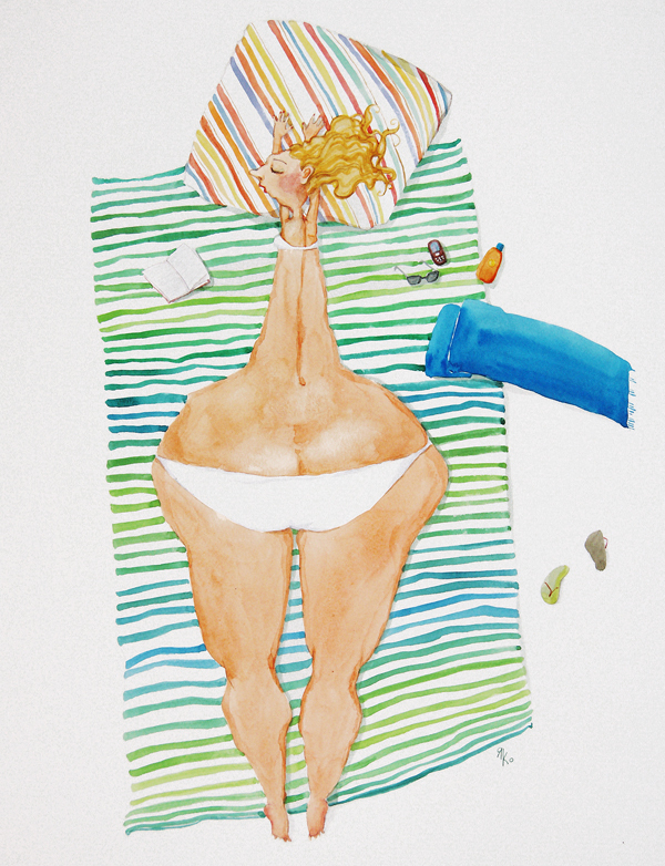 лето, море, красота