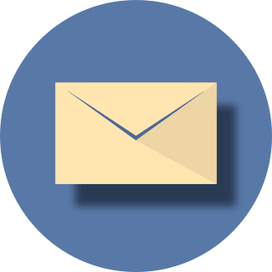 Конверт Flat Design