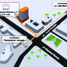 карта проезда