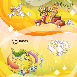 Персонажи для упаковки