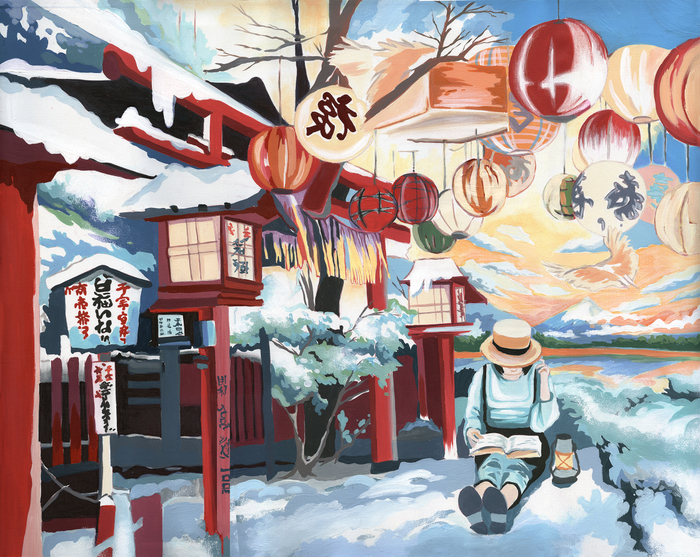 Япония зимой
