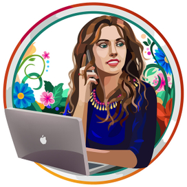 аватарка с девушкой