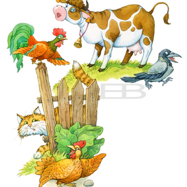 А. Барто. Кто как кричит?