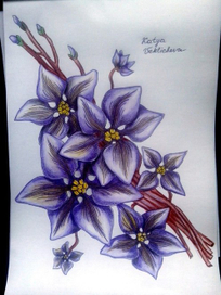 фантазийные цветы