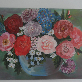 Цветы в вазе