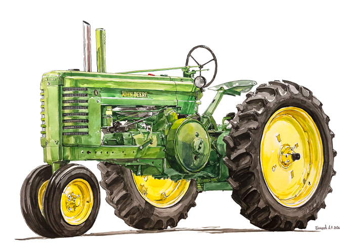 пропашной трактор John Deere Model A