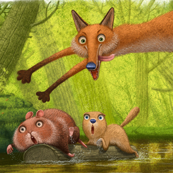 Хома и Суслик. Греби вправо