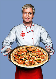 Реклама Пиццы.