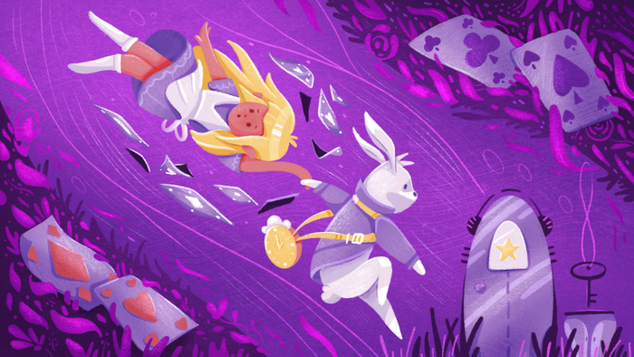 Иллюстрация к Алисе в Стране Чудес