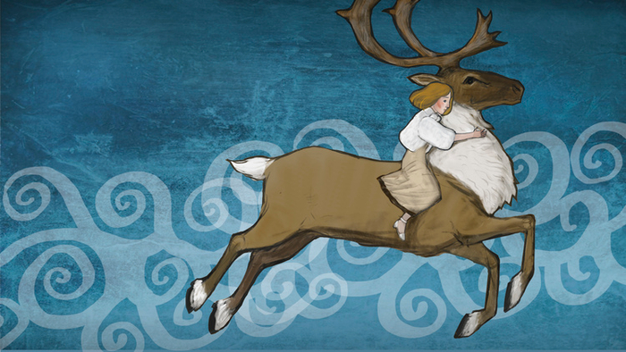 Видео для спектакля по мотивам Снежной Королевы