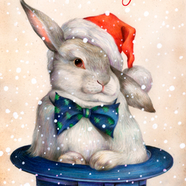 Новогодний кролик