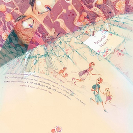 Календарь к сказкам Оскара Уайльда. "Великан-эгоист"