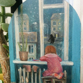 Карандашница зимняя