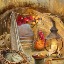  Комната главного героя.