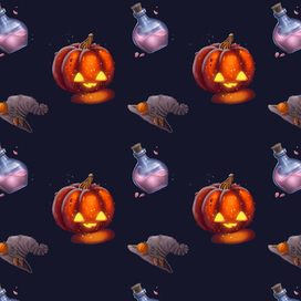 Halloween pattern