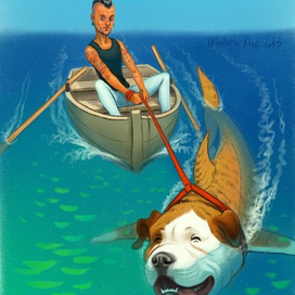 На прогулке