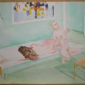 Иллюстрация к произведению Виктора Пелевина "Диалектика Переходного Периода Из Ниоткуда В Никуда".