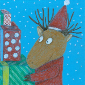 новогодняя открытка