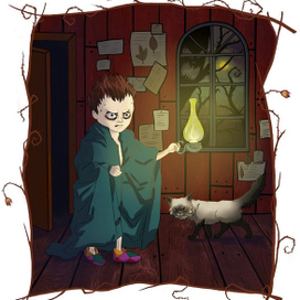 Арт к игре Knock-Knoc