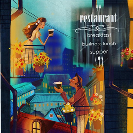 Реклама для кафе