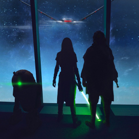 Коллаж, matte painting