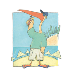 Иллюстрация к авторской книге «Петрос»