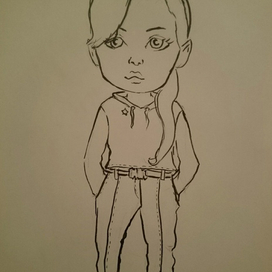 Чиби набросок