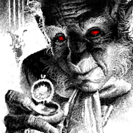 Обложка готической повести А. Толстого Упырь