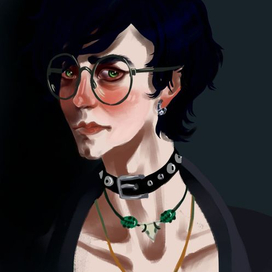 автопортрет.