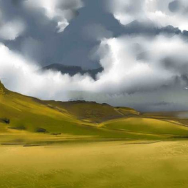 облачная равнина 