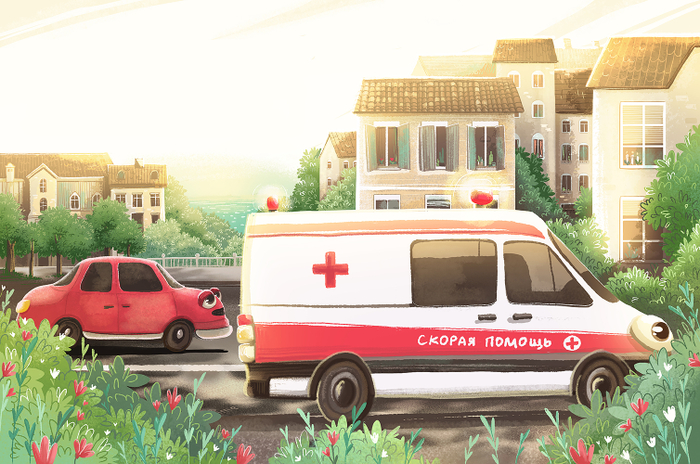 Приключения автомобильчика.