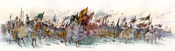 Илл. к книге О.Тихомирова "На страже Руси"