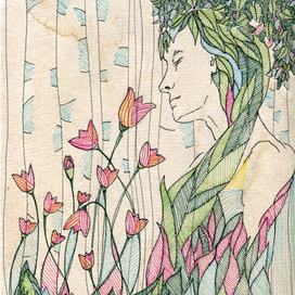 Хозяйка цветов