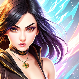 Девушка маг