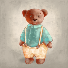 Мишка в шортах