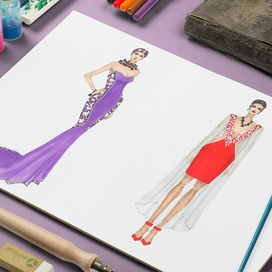 Фешн иллюстрация