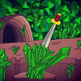 изумрудная пещера