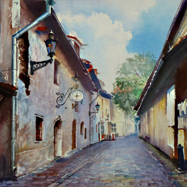 ,,Улочка старого Таллина,,