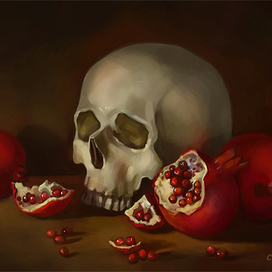 Натюрморт с черепом