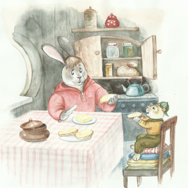 заяц и хомяк