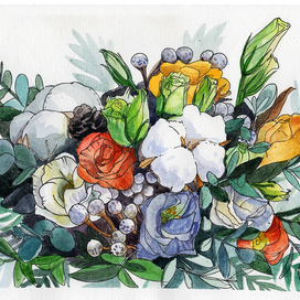 Свадебный букет