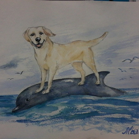 Собака Соня (работа на заказ)