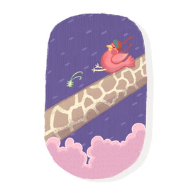 Дружба Жирафа и Птички