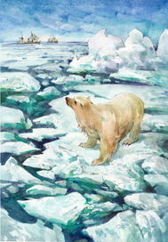 Марина Алёшина "Рождество в северных льдах"