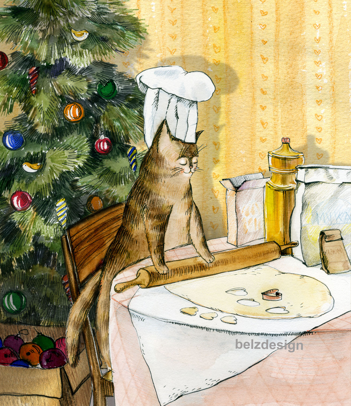 Новогодняя открытка